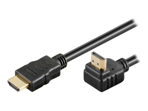 Goobay HDMI+ Kabel HiSpeed/wE 0200 G-90° High Speed HDMI+ w