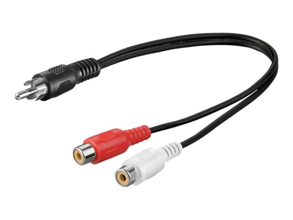 Audio&HiFi Zubehör goobay Kabel Y Cinch 1xStecker ->