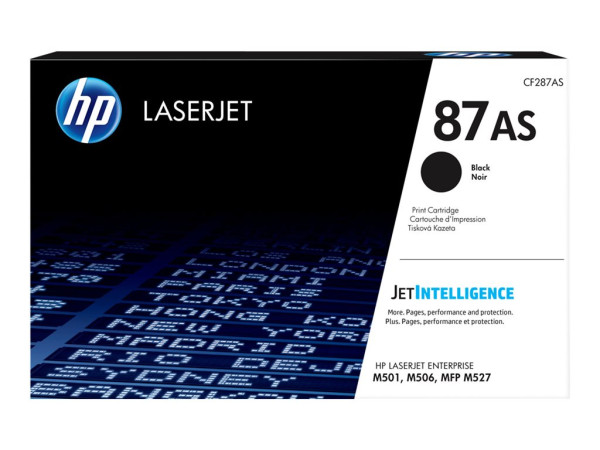 HP 87AS Laserpatrone 6000 Seiten Schwarz