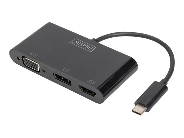 Digitus Triple Monitor USB-C 3-Port | USB Type-C -