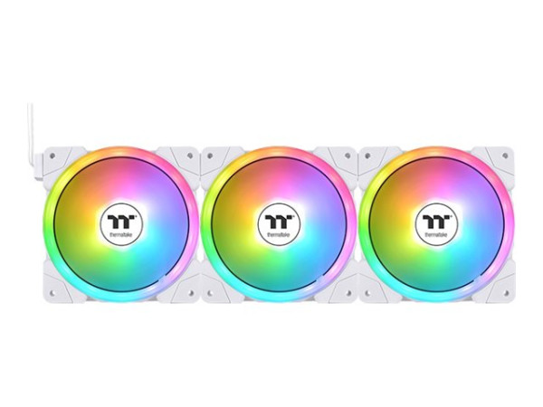 Thermaltake SWAFAN EX12 ARGB Sync PC Cooling Fan White TT