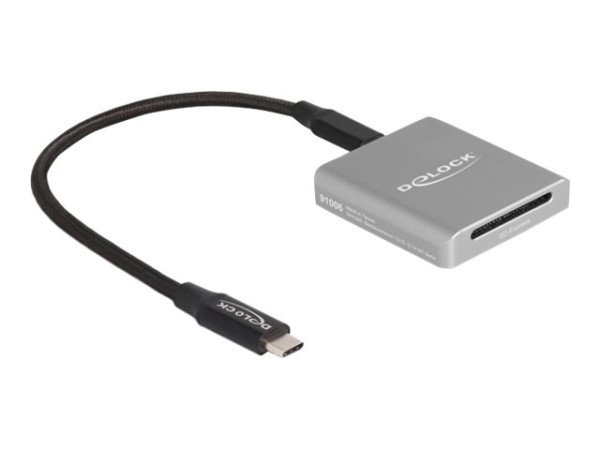 DeLOCK CardR-USB 3.2 - SD 7.1 Express aluminium