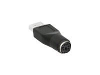 InLine USB PS/2 Adapter, USB Stecker A auf PS/2 Buchse