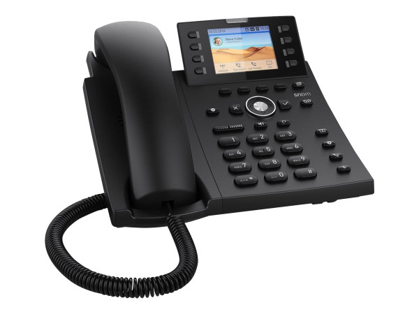 Snom D335 Desk Telephone bk schwarz VoIP