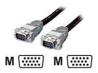 VGA-Kabel Equip D-Sub15 -> D-Sub15 St/St 3,00m HQ schwarz