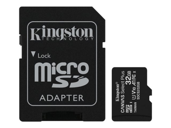 Kingston MicroSD32GB Canvas Select+ SDCS2 KIN schwarz,