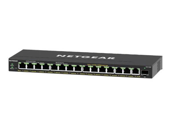 Netgear GS316EP POE/SFP/GE/UNM/16