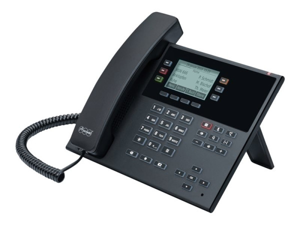 Auerswald COMfortel D-210 - VoIP-Telefon - schwarz