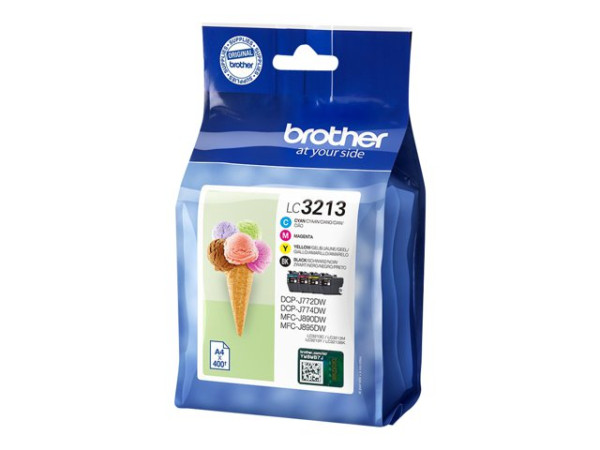 Brother Tinte Valuepack LC3213VALDR
