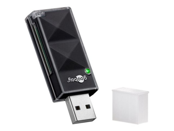 Goobay CARDREADER EXT. SD / SDHC USB 2.0 black SD / SDHC / S