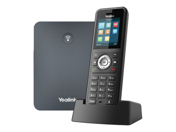 Yealink W79P (schwarz, Basisstation mit Mobilteil)
