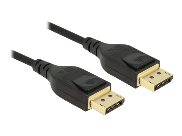 DeLOCK DisplayPort 8K 60Hz bk 2m schwarz, 2