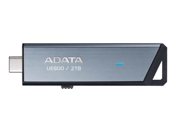 ADATA UE800 2 TB (aluminium (gebürstet), USB-C 3.2 (10