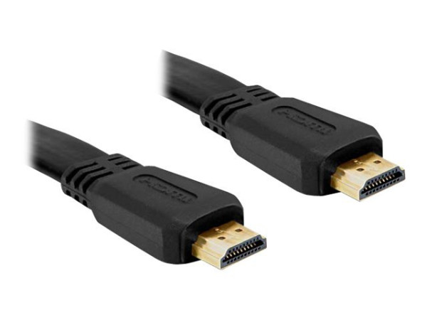 IT Produkte DeLOCK Kabel HDMI A-A St/St 1.4 flach 1,0m DL,