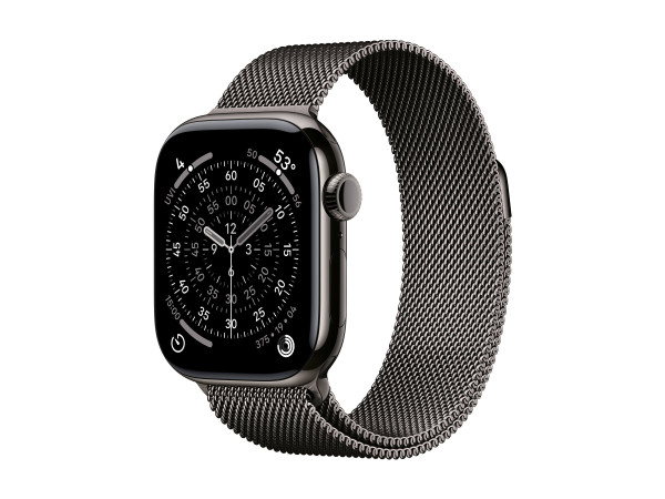 Apple Watch Series 11 (Titan Schiefer, Titangehäuse, 42 mm,
