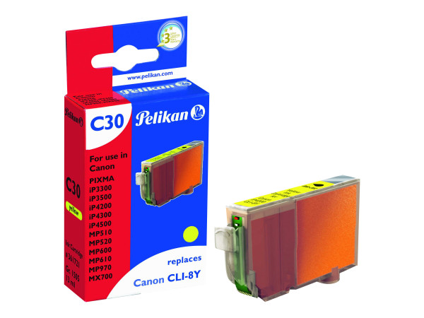 Patrone Canon Pelikan CLI8 y comp. Gelb