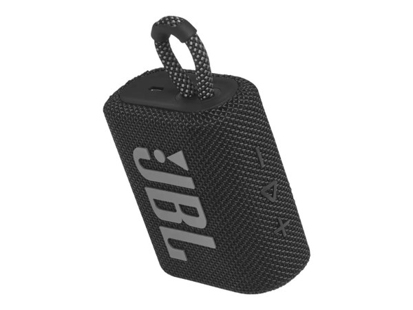 JBL GO 3 (schwarz, Bluetooth, USB-C)
