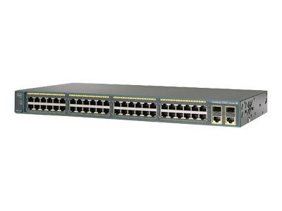 Cisco WS-C2960+48PST-S PoE/FE/GE/MAN/48 | 24x15,4W,