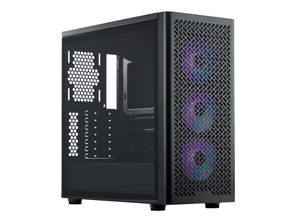Cooler Master Elite 502 (schwarz, Tempered Glass)