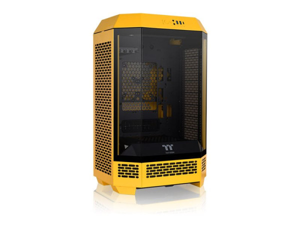 Thermaltake Tower 300 (dunkelgelb, Tempered Glass)