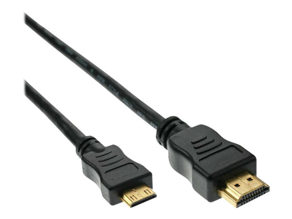 InLine? HDMI Mini Kabel, High Speed HDMI? Cable, Stecker A