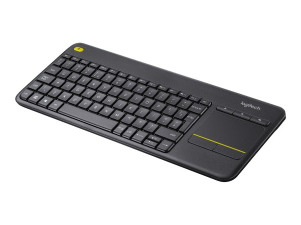 Logitech WL Touch Keyboard K400 Plus U, Tastatur schwarz