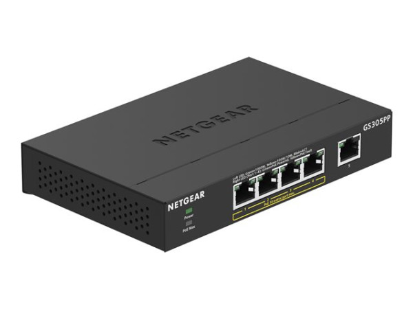 Netgear Netg GS305PP PoE/GE/UNM/05 | 4x PoE,