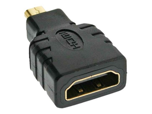 InLine® HDMI Adapter, HDMI A Buchse auf HDMI D Stecker,