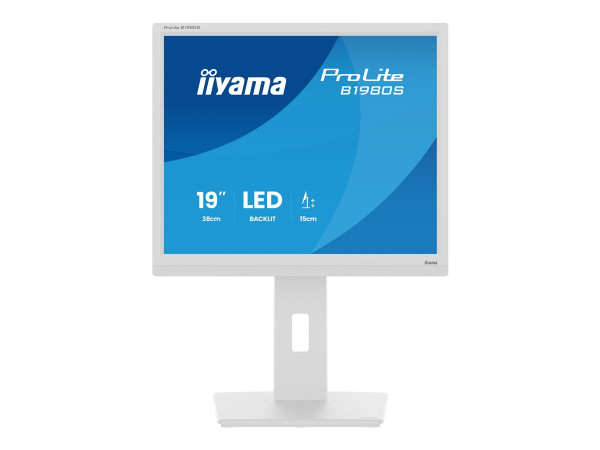Iiyama ProLite B1980S-W1 (48 cm (19 Zoll), weiß (matt),