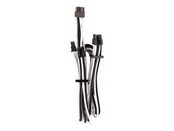 Corsair Split PCIe Cable 2 Conn. wh/bk