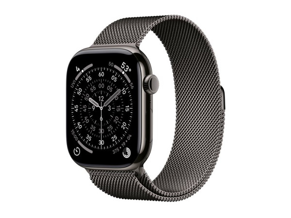 Apple Watch Series 11 (Titan Schiefer, Titangehäuse, 46 mm,