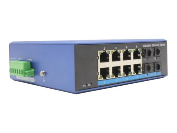 Digitus Industrial 8+2-Port Gigabit Ethernet PoE