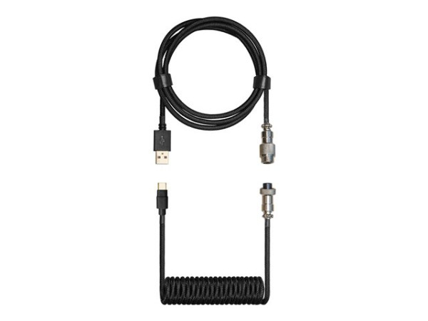 Cooler Master CM Coiled Cable 1.5m bk