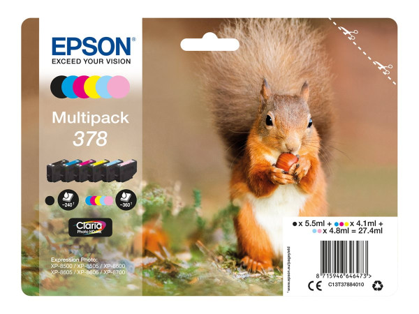 Epson Multipack 378 C13T37884010 Tinte