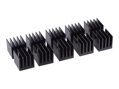 Alphacool GPU RAM Alu. Heatsinks 15x15mm | Black