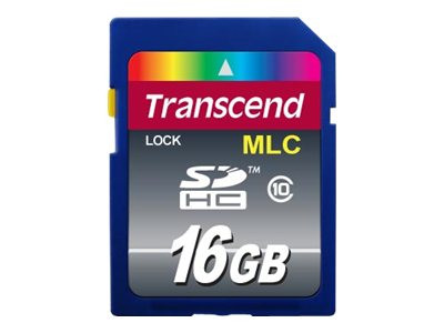 Transcend SD 16GB 16/20 Cl.10SDHC MLC TRC Class 10