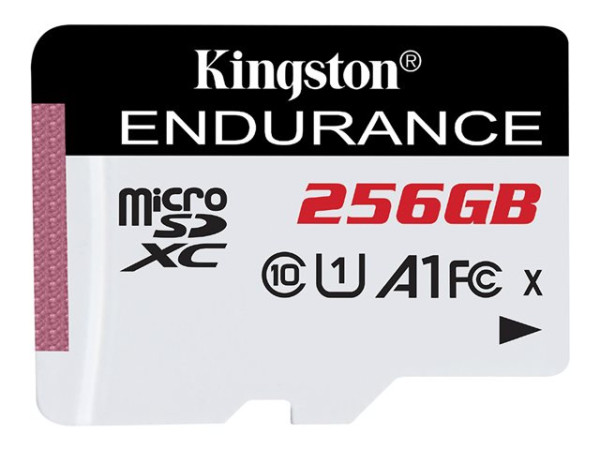 Kingston High Endurance 256 GB microSDXC (weiÃŸ/schwarz,