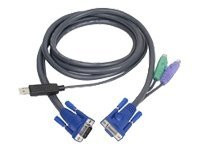 Netzwerktechnik - KVM-Switches - Kabel 1.8 m VGA, USB ATEN