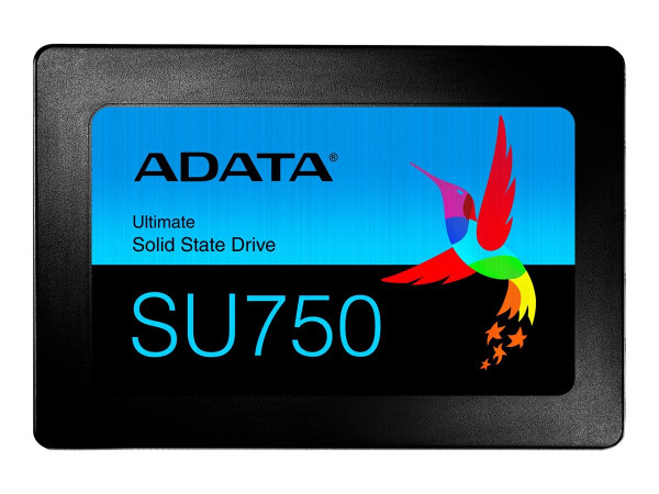 ADATA SSD 256GB Ultimate SU750 2.5"SATA schwarz,