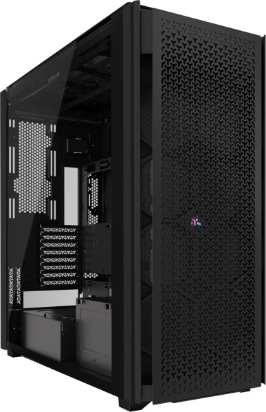 Corsair iCUE LINK 9000D Airflow (schwarz, Tempered Glass)