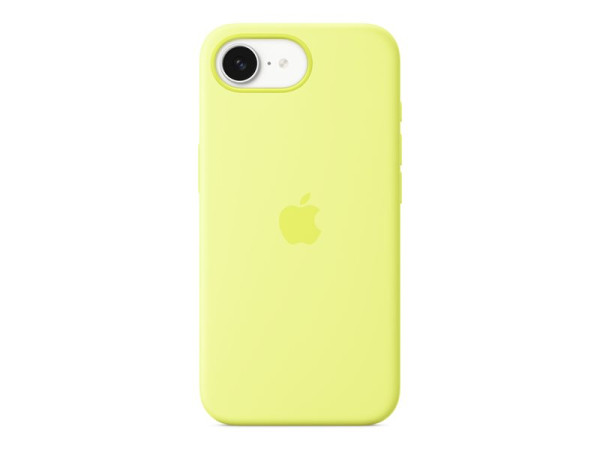 Apple Silikon Case (neon-gelb, iPhone 16e)