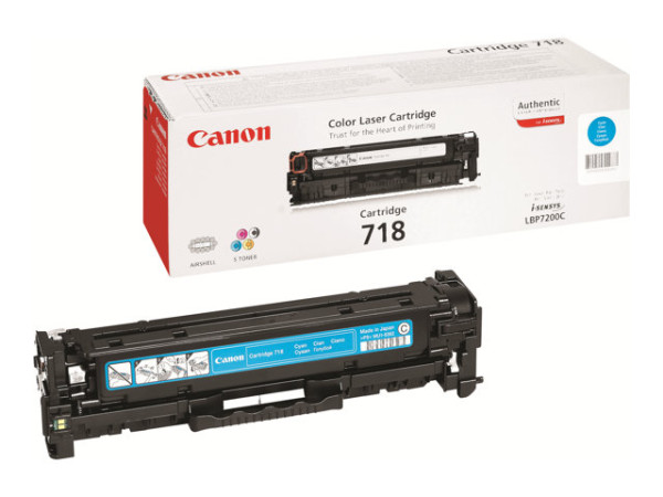 Canon Toner cyan CRG-718C (Retail)