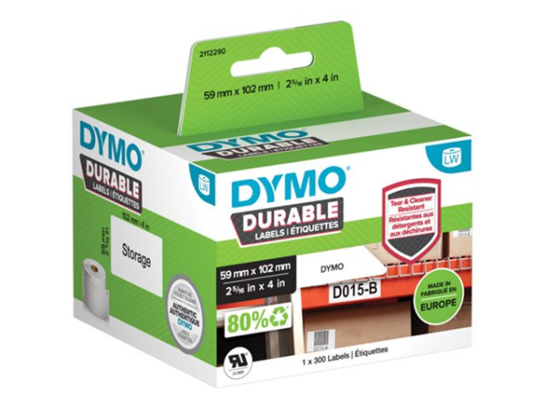 Dymo LW-Adress-Etiketten wh 59x102mm