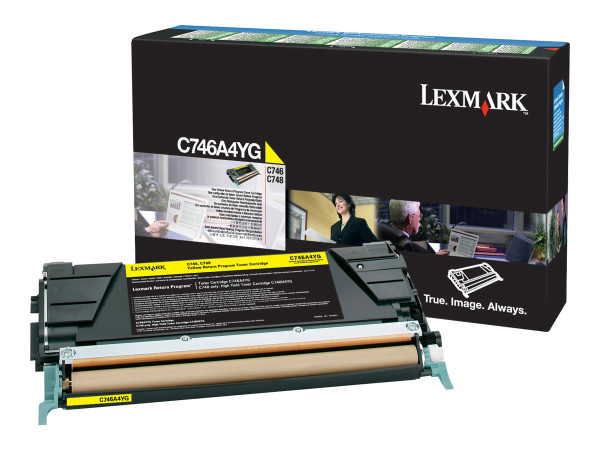 Lexmark Toner YE C746A1YG Toner