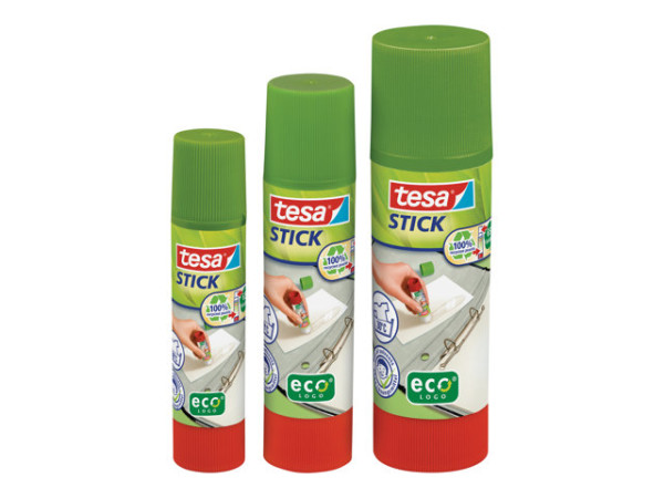 TESA tesa Stick ecoLogo 10g transparent, rund 10 g