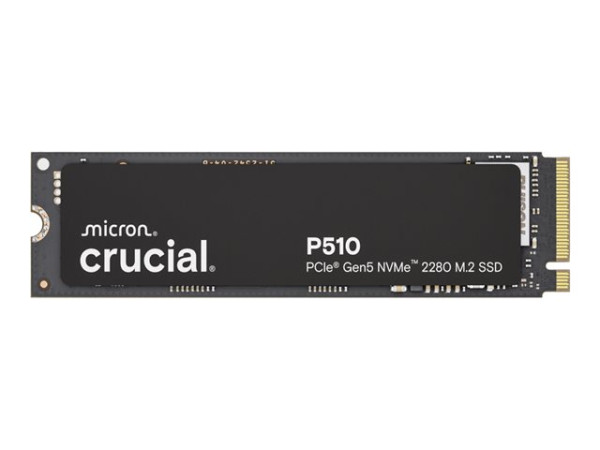 Crucial P510 1 TB (schwarz, PCIe 5.0 x4, NVMe, M.2 2280)