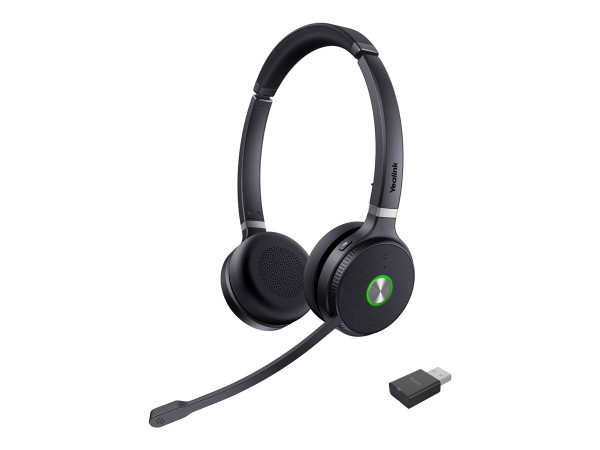 Yealink WH62 Dual Portable UC (schwarz, DECT, USB-A Dongle)