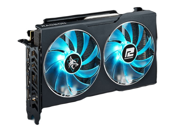 PowerColor Radeon RX 7600 XT Hellhound 16GB OC (RDNA 3,