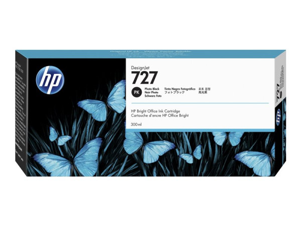 HP Nr. 727 Tinte Photo Black F9J79A Typ: Tinte