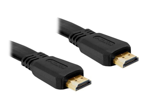 IT Produkte DeLOCK Kabel HDMI A-A St/St 1.4 flach 5,0m DL,